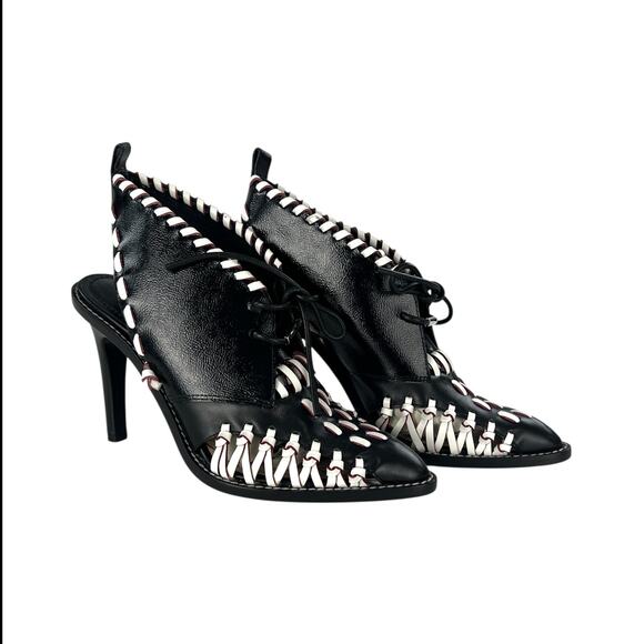 Louis Vuitton Whipstitch Leather Heels - Picture 1 of 7